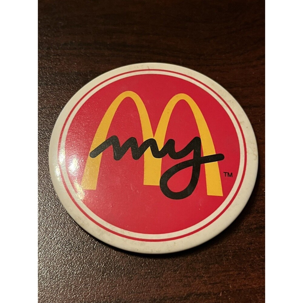 McDonald’s My‎ McDonald’s Employee Button Pin